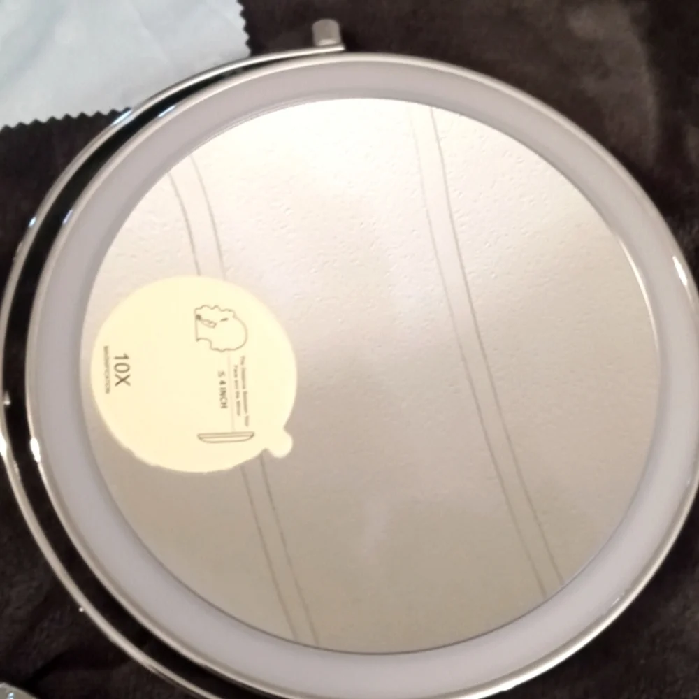 Rechargeable LED Lighted Makeup/ Vanity wall mounted Mirror